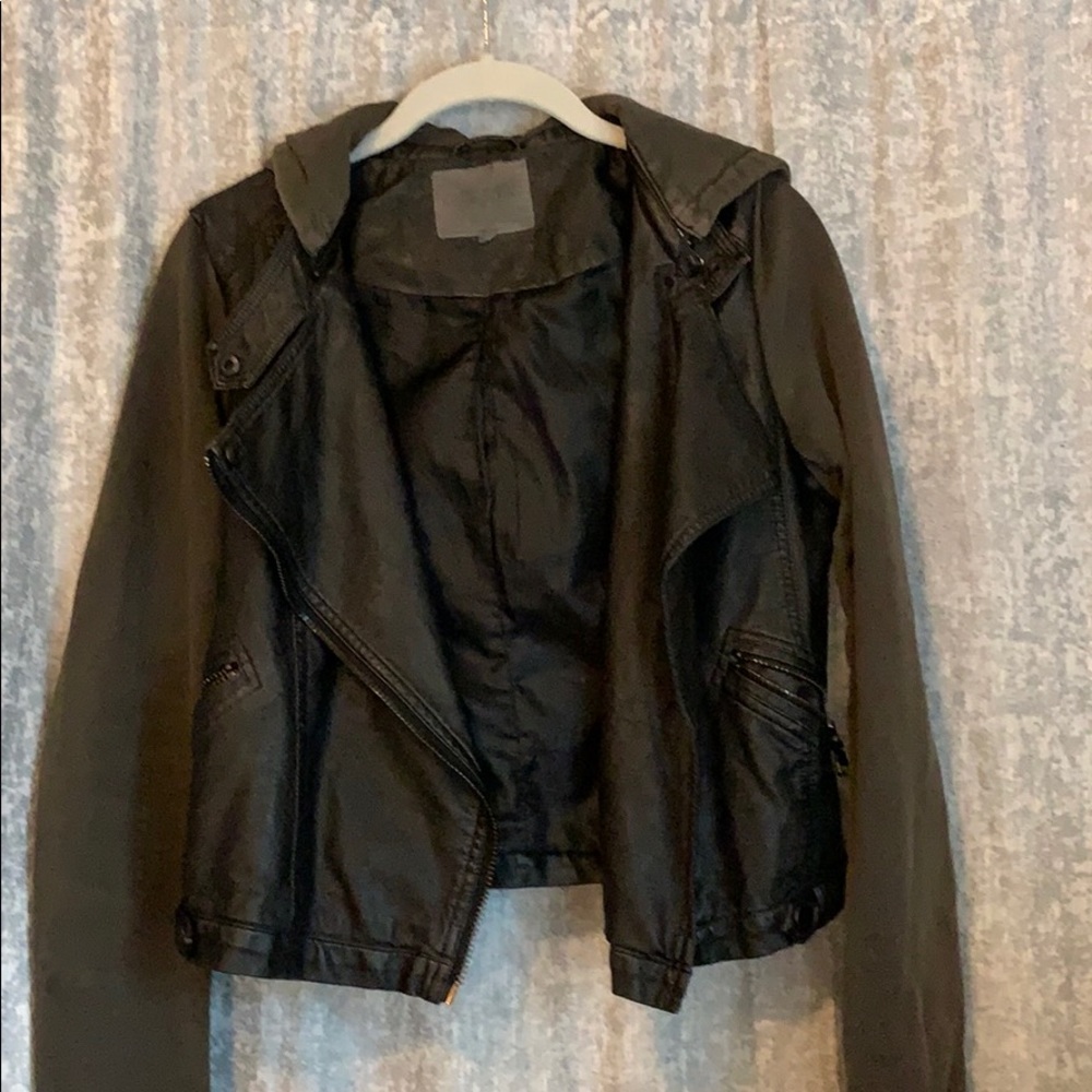 Leather jacket